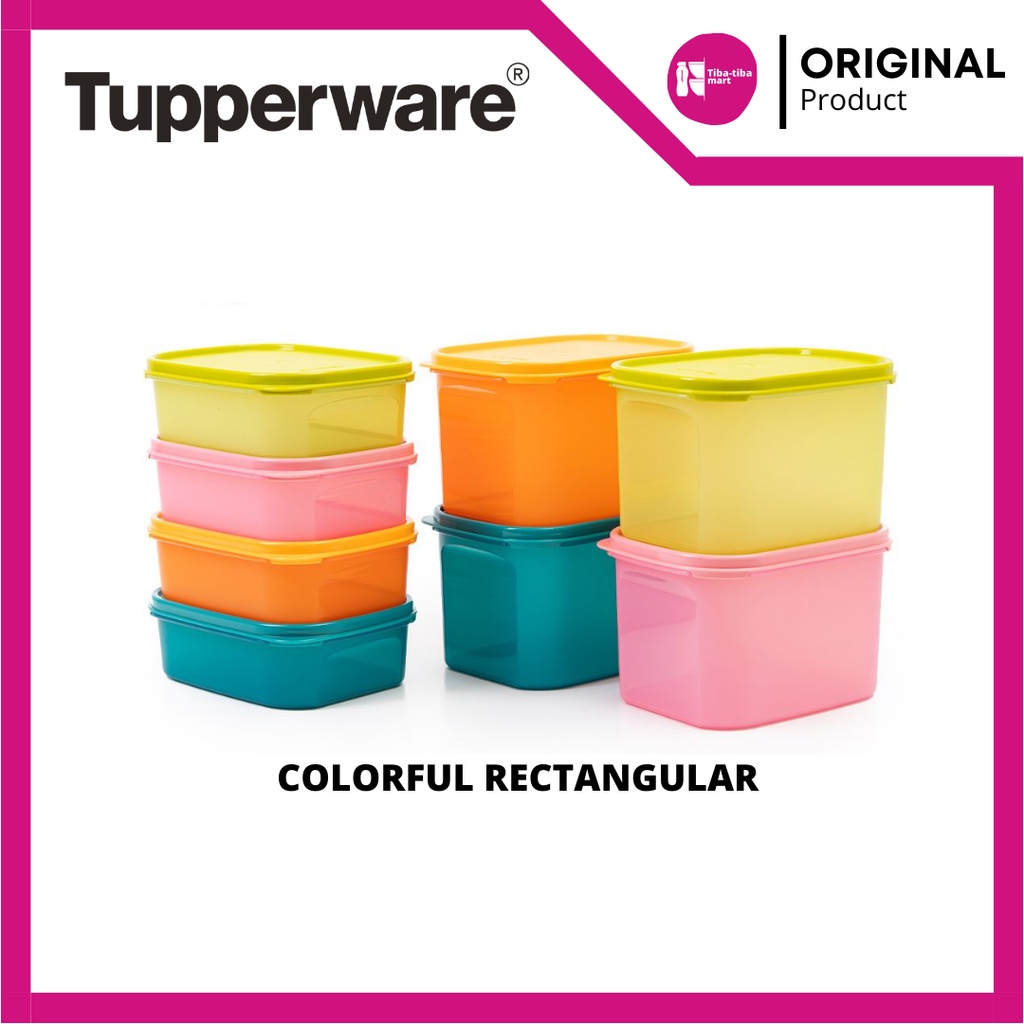 RECTAGULAR Tupperware / wadah plastik kotak