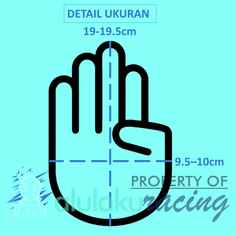 Sarung Tangan MX Dirtpaw Rubber  - F01