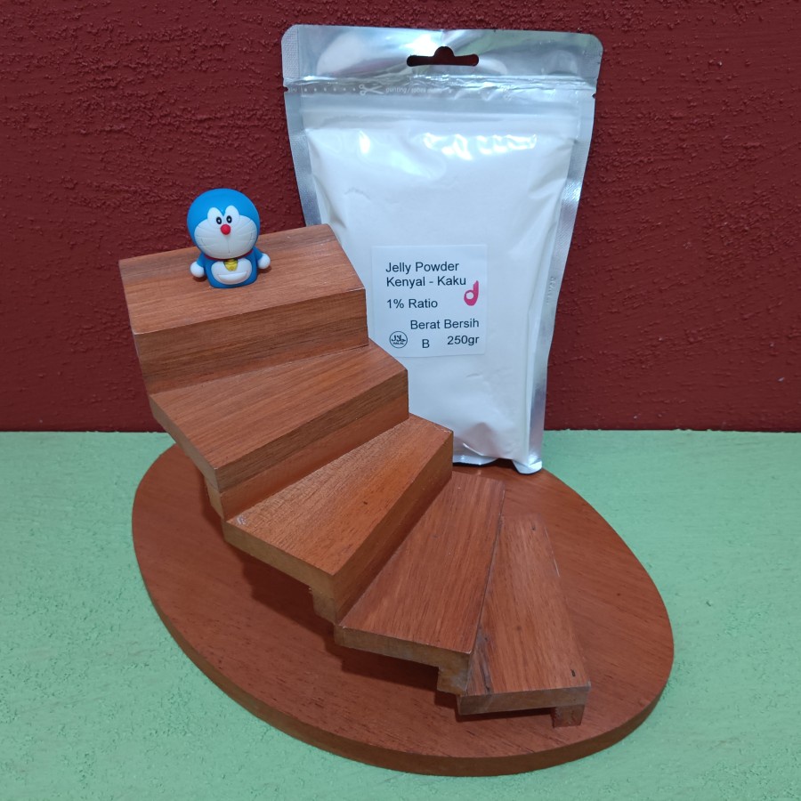 

Plain Jelly Powder 250 gram Kenyal / Bubuk Agar-Agar Konyaku 1/4 kg Tawar