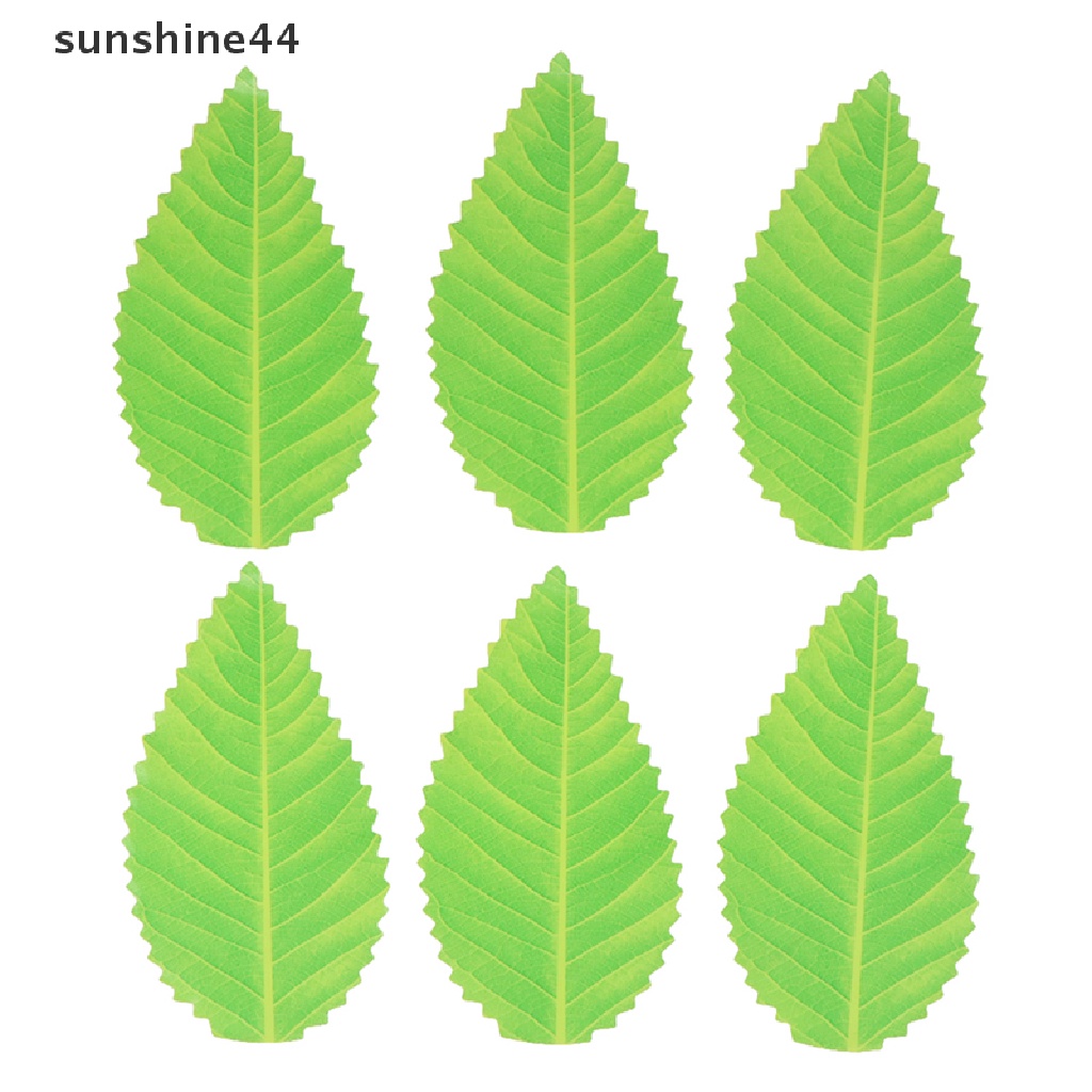 Sunshine 200Pcs / Kantong Daun Hijau Sashimi Jepang Untuk Dekorasi Bento