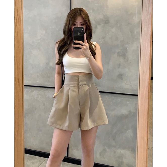 Empire hw short pants goulding IN NUDE SIZE M