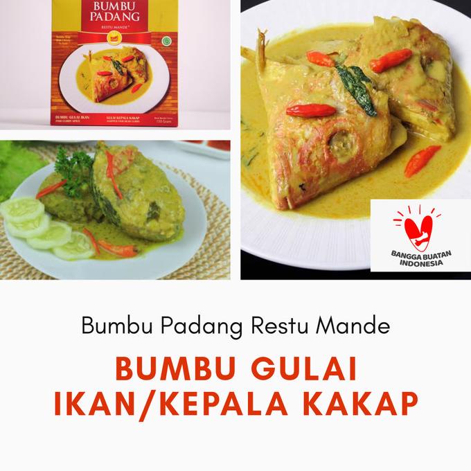 

{{{{{{] Bumbu Gulai Ikan/Kakap Restu Mande 150gr