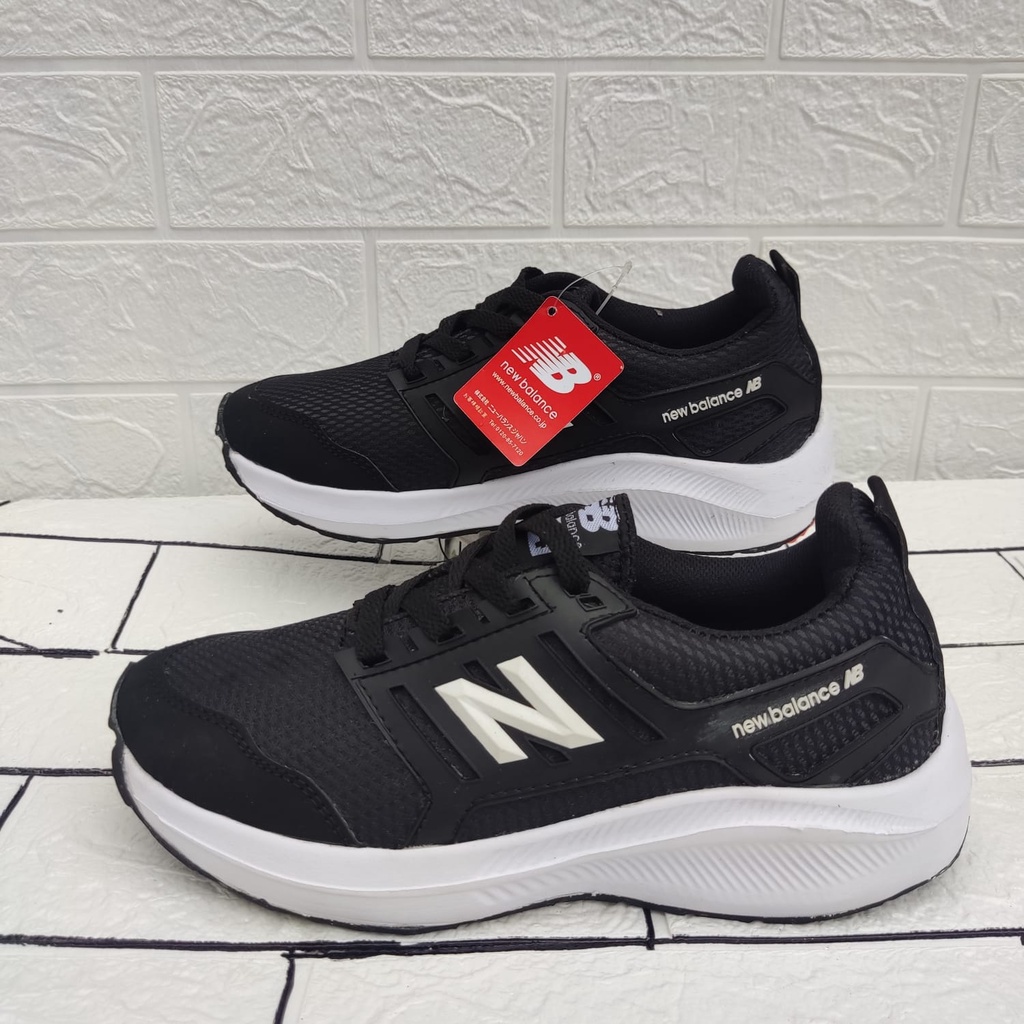Sepatu Anak Laki Laki/Perempuan Nike Air Force One &amp; NB Original Sneakers Sekolah SD Hitam Putih Premium Quality