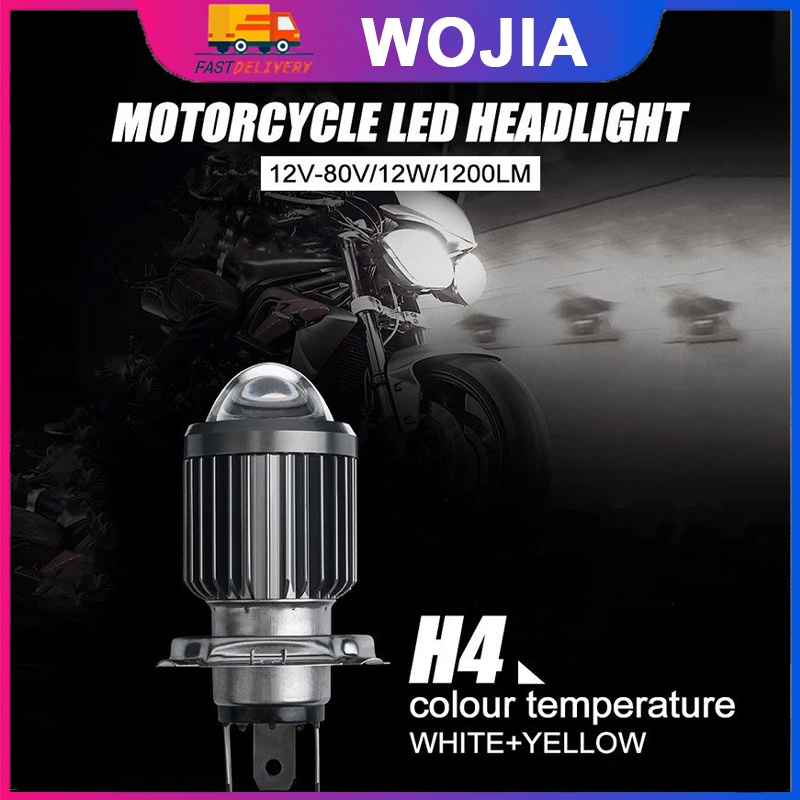 Lampu Depan Sepeda Motor/Lampu LED H4/Lampu Laser Utama - Wj