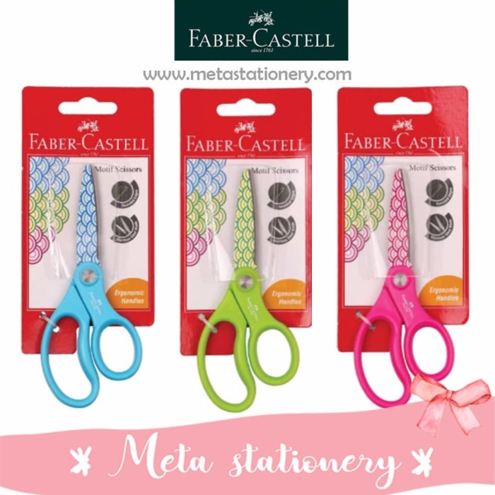 

Produk Gunting / Scissors Faber Castell Motif Trendi