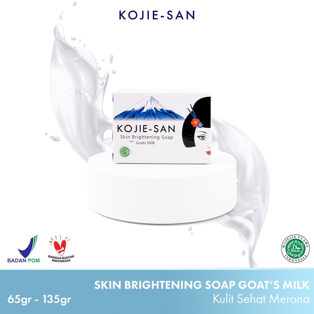 Kojie-San Brightening Soap Goats Milk 135 gr (BESAR)