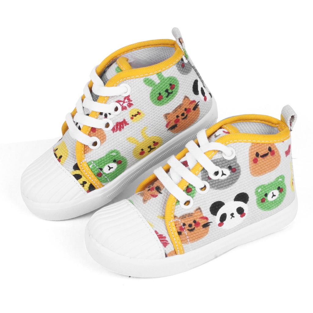 Sepatu Anak Usia 1 2 Tahun Model Boots Motif lucu SKB Cemen