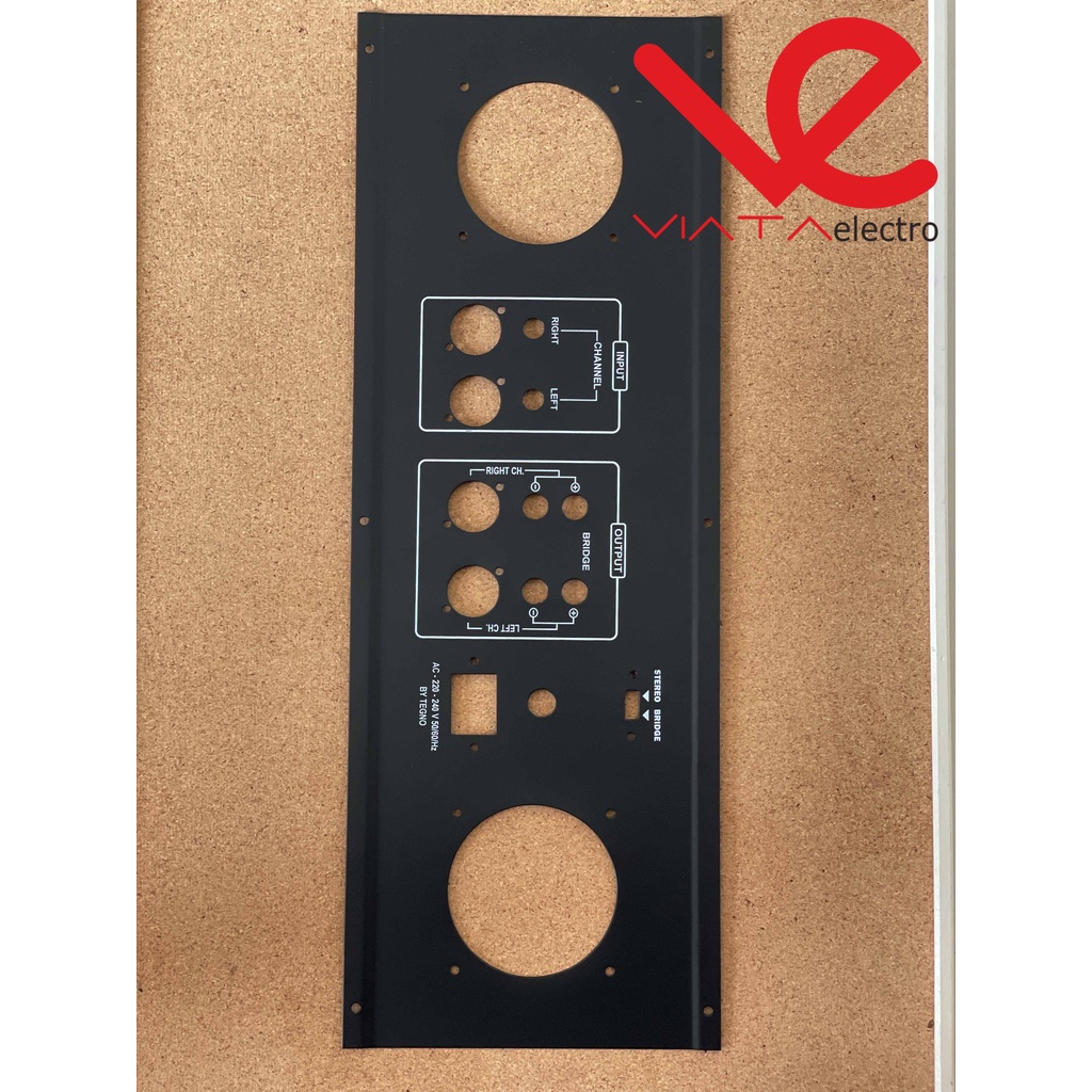 BOX PANEL CA30 PREMIUM (1SET) PLAT COVER CA 30 BOX PANEL DEPAN BELAKANG POWER AMPLIFIER