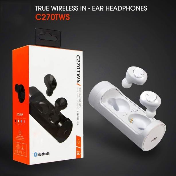 Nx246 C270Tws Eardots Headset Bluetooth Earphone Wireless Headphones F Dikapratiwii12