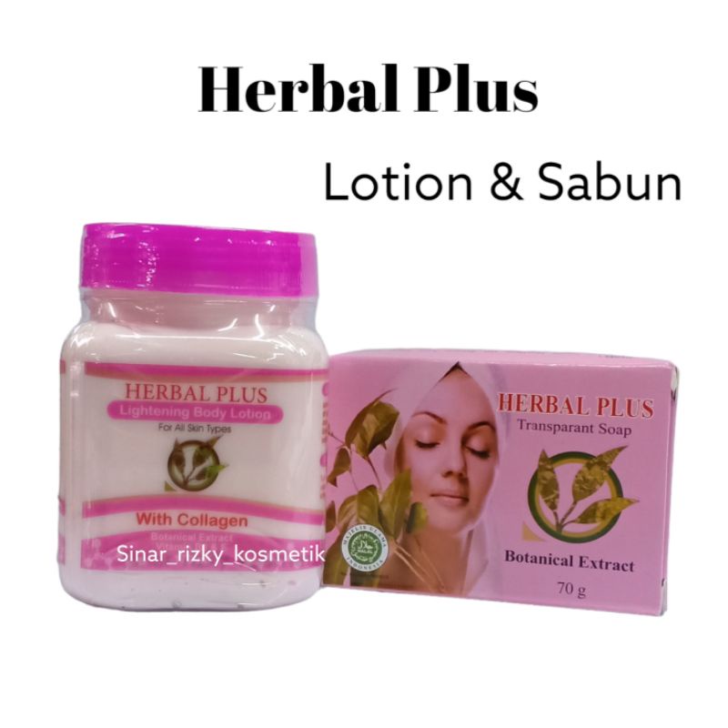 Herbal Plus Paket Lotion Dan Sabun Bpom