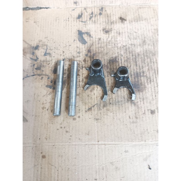 shift fork cakaran capit udang rasio kawasaki kaze r original copotan