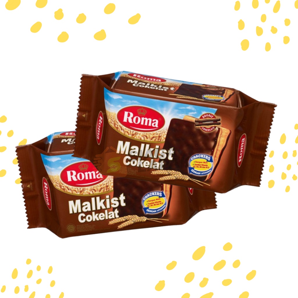 Biskuit Roma Malkist Coklat 90 gram