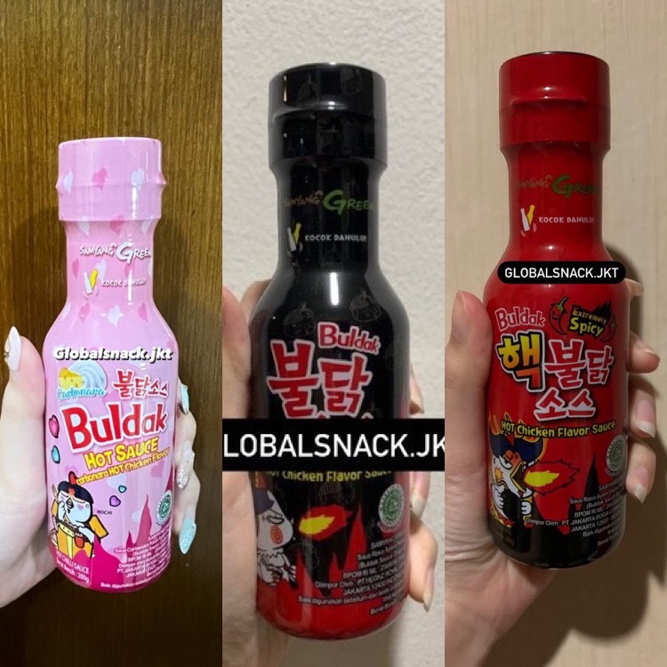 

[HALAL MUI BPOM RI] SAMYANG SAUS LIQUID SAUCE HOT CHICKEN ORIGINAL / EXTREMELY SPICY 2X