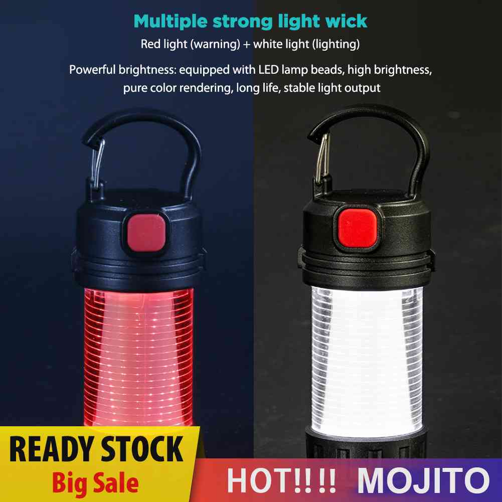 Lampu Tenda LED Portable Anti Air Tenaga USB Untuk Camping / Darurat