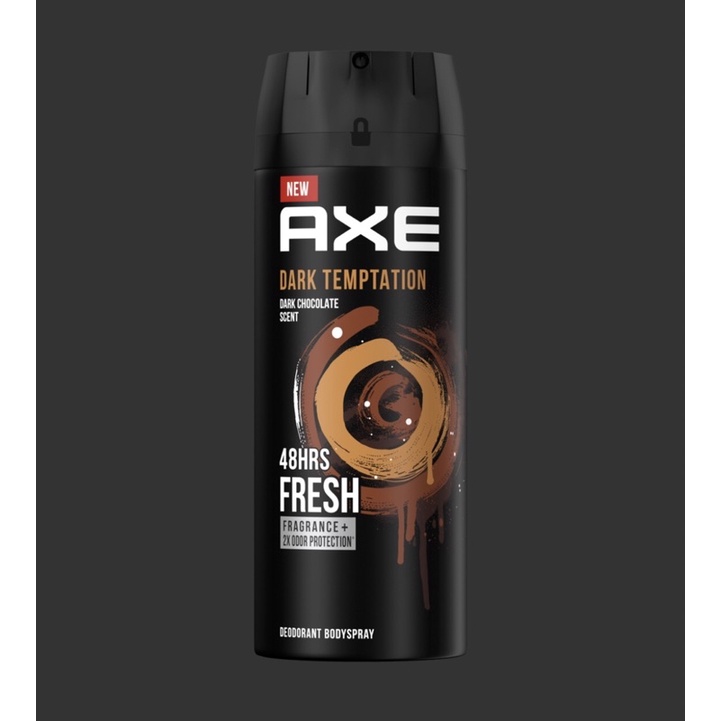 Jual AXE Deodorant Bodyspray Dark Temptation/Black/Gold Temptation 135