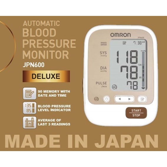 TENSIMETER DIGITAL OMRON JPN-600 MADE IN JAPAN TENSI DIGITAL OMRON