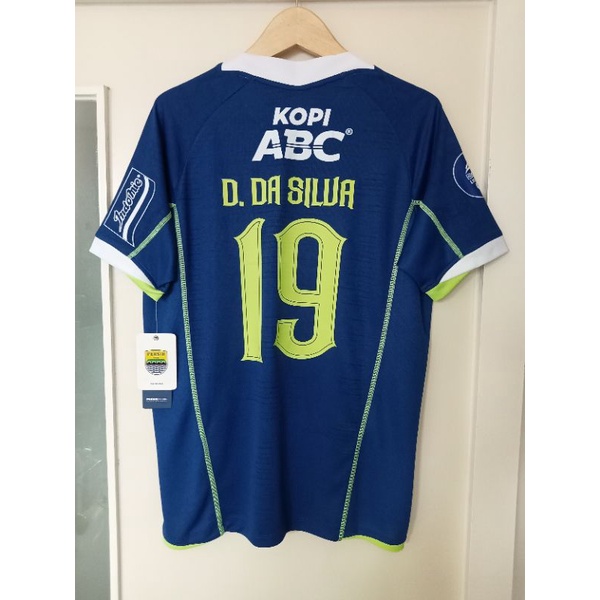 Jersey David da Silva Persib Bandung Home 2022 Supporter All Original (L) Baju Bola Asli Patch BRI B