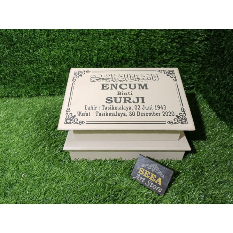 BATU NISAN MAKAM JAHUL GRANIT TILE + PACKING MURAH