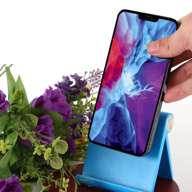 Cre Stand Holder / Dudukan Ponsel / Tablet Model Lipat Adjustable Untuk Meja / Kantor