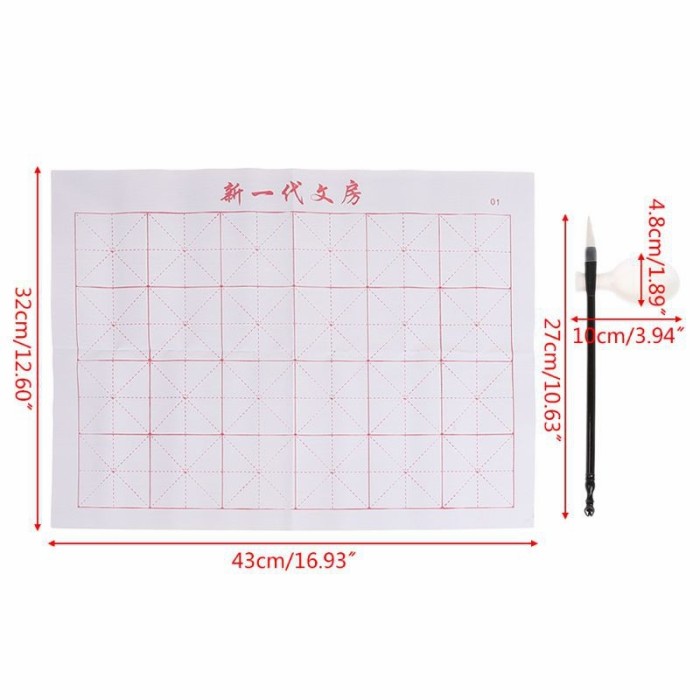 

Terlaris 3Pcs/Set Kain Latihan Menulis Kaligrafi Bahasa China Tanpa Tinta Bisa Gilaa!!!