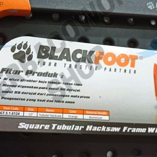 Blackfoot Promo Gagang Gergaji Besi Aluminium Bonus 2 Mata Gergaji