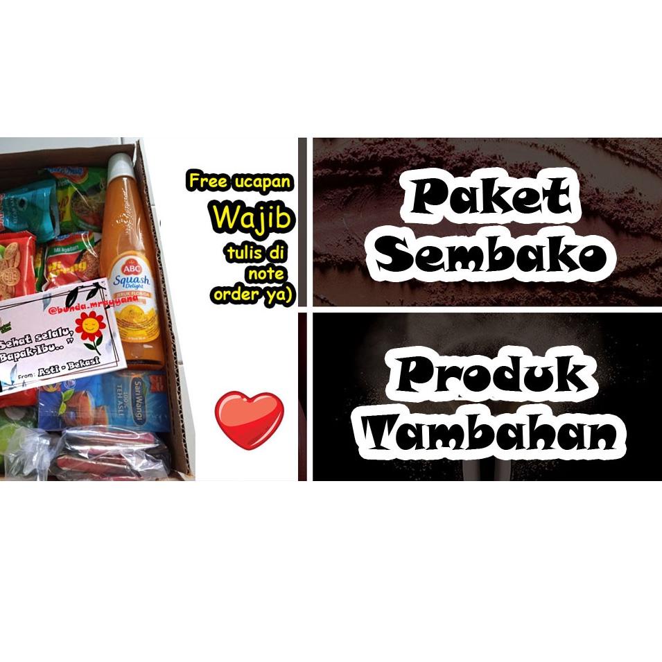 

10.10 Brand [ADA MINYAK] #PM-04 Paket Sembako (beras gula kopi sabun biskuit) hampers parsel bahan pokok belanja bulanan lengkap bingkisan parsel parcel hampers bansos goodie bag !
