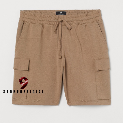 Celana Pendek Cargo Pria Cotton Fleece / Short Sweatpants Pria / Celana Boardshort / Cargo Pants / Celana Pendek Pria / Short Pants Pria / Celana Pria.