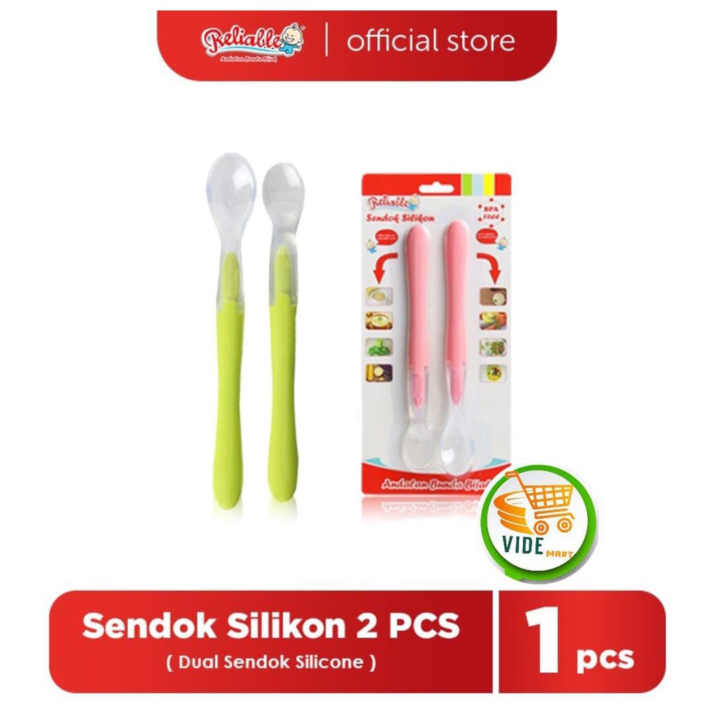 RELIABLE SENDOK SILIKON 2PCS