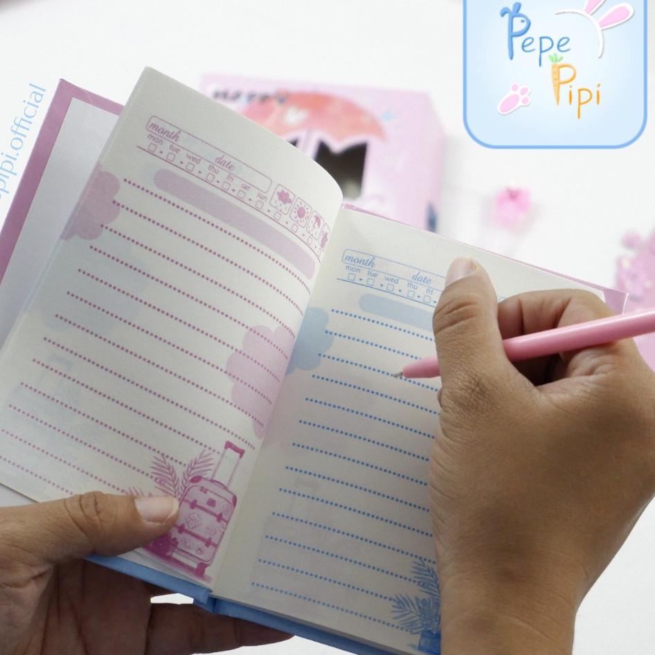 

Terbaik Hari Ini Buku Diary Korea Besar Note Book Dengan Kunci Gembok Tebal Murah Lucu rsqb653
