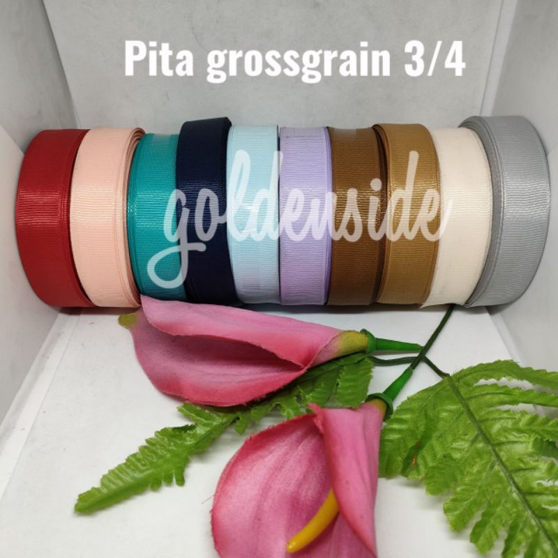 Pita grosgrain 3/4&quot; / Pita grossgrain 2cm per roll