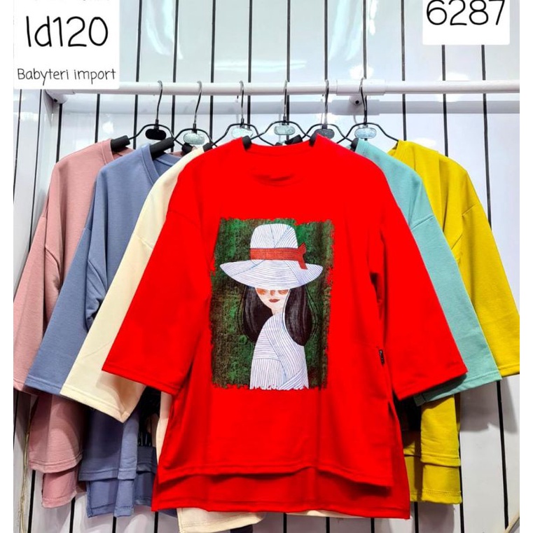 KAOS VIRAL WANITA OVERSIZE
