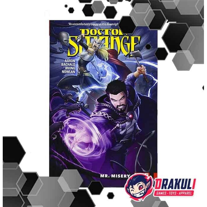 

Drakuli Hobbies DAMAGED COVER Comic Doctor Strange Mr. Misery Hardcover