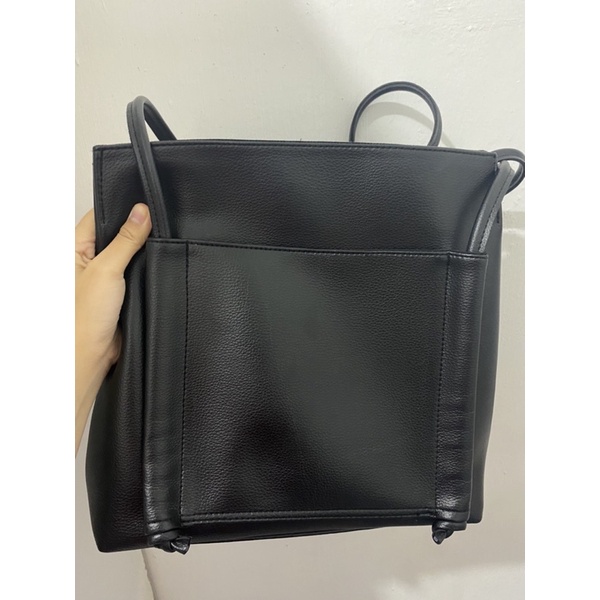 Preloved Kafka Bags - Nubuk Bags - Tote Bag Kuliah Kerja