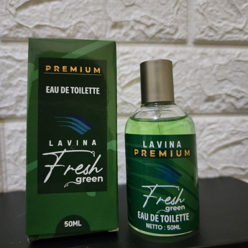 premium lavina fresh green 50ml | parfum garuda lavina fresh green | parfum maskapai penerbangan aroma melon