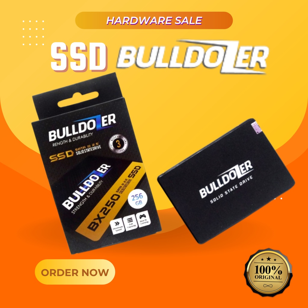 SSD BULLDOZER strength & durability BX250 SATA III 2,5" CAPACITY 256GB