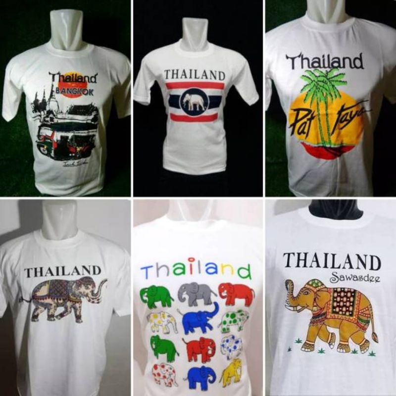 Kaos Thailand Gajah Pattaya Temple