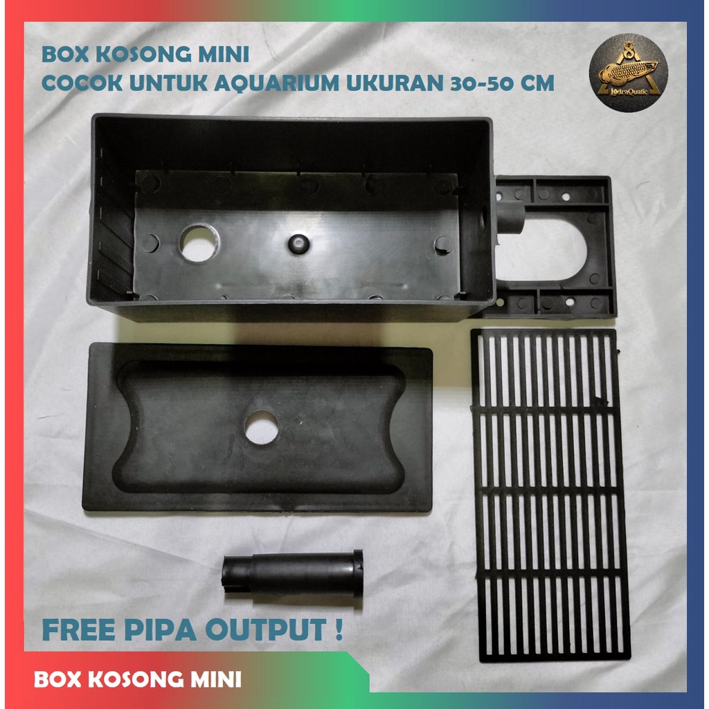 BOX FILTER KOSONG MINI TOP FILTER KOSONG MINI  BOX FILTER AQUASCAPE KOTAK FILTER KECIL SAKKAI PRO