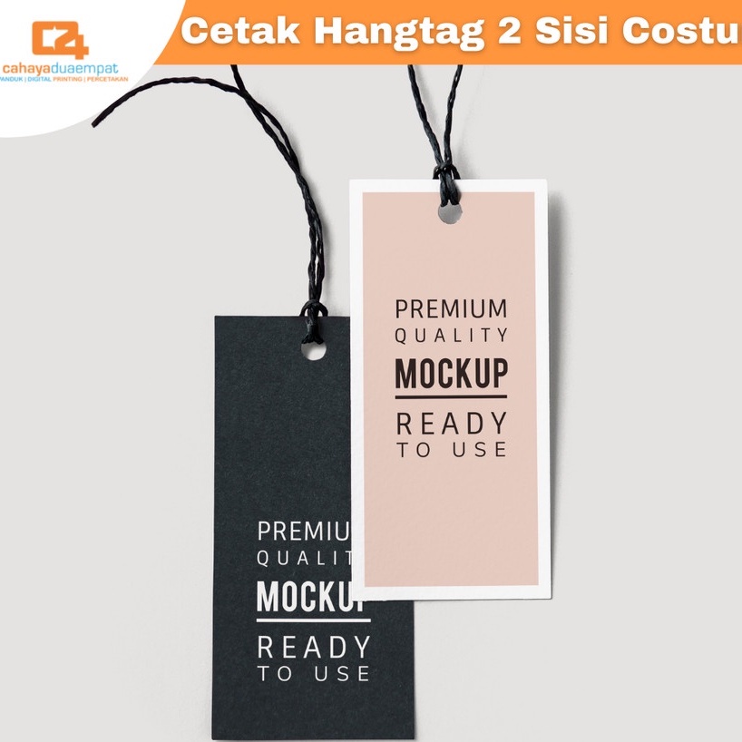 

HANG TAG / LABEL COSTUM 2 SISI