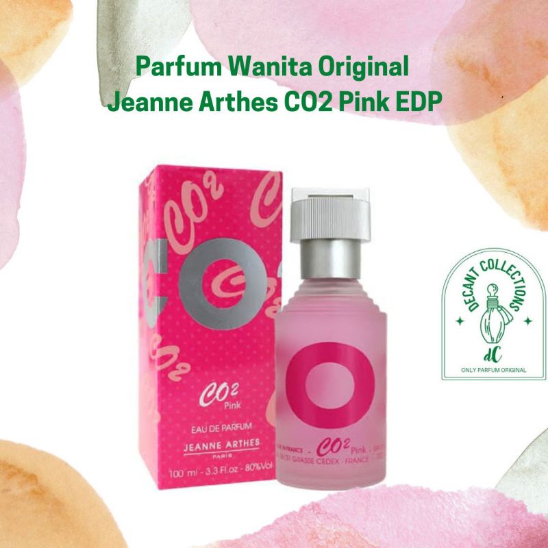 Parfum Wanita Original Jeanne Arthes CO2 Pink EDP