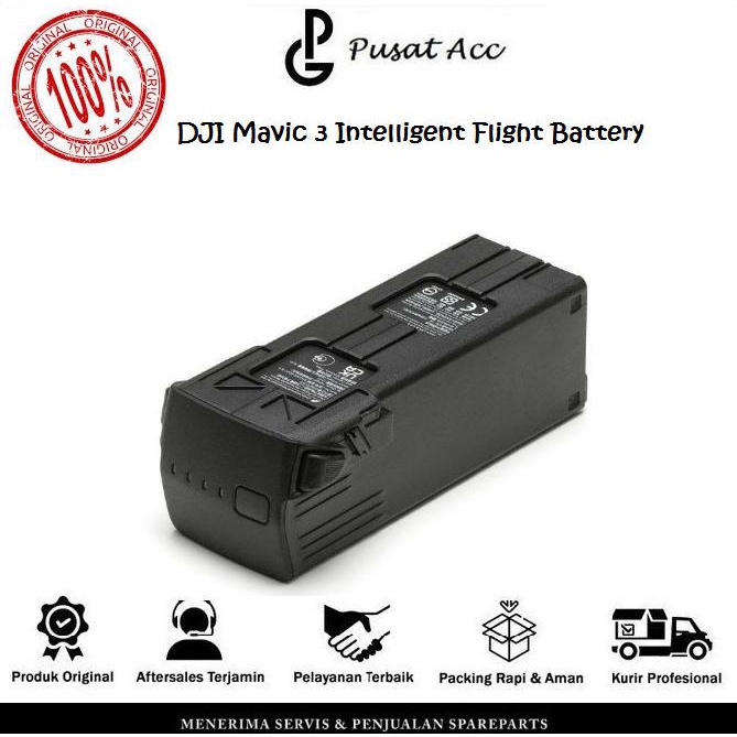 [ Promo ] Dji Mavic 3 Battery - Dji Mavic 3 Baterai - Dji Mavic 3 Baterei - Drone Kamera Dan Aksesor
