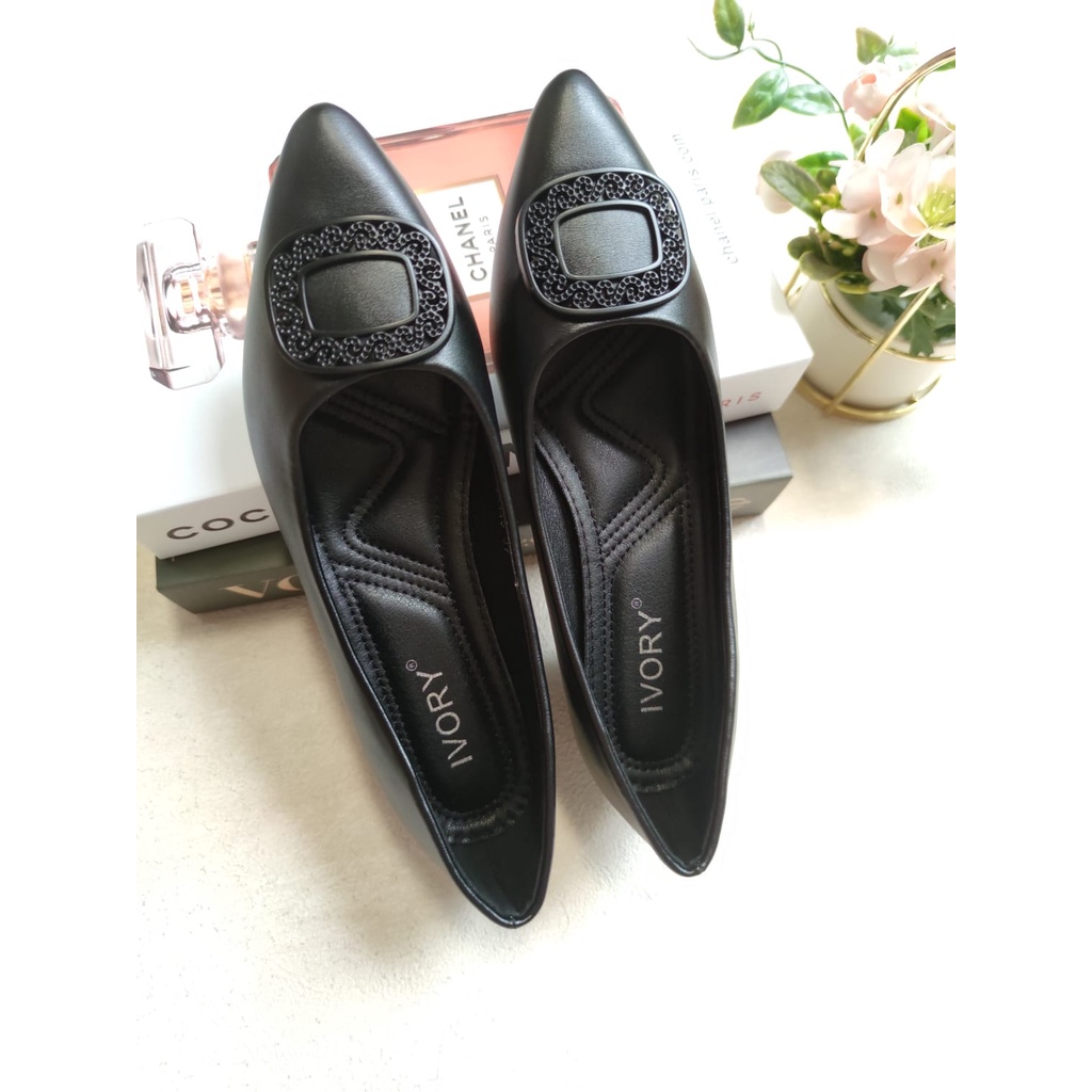IVORY Sepatu Wanita Heels Pantofel Formal X58-146