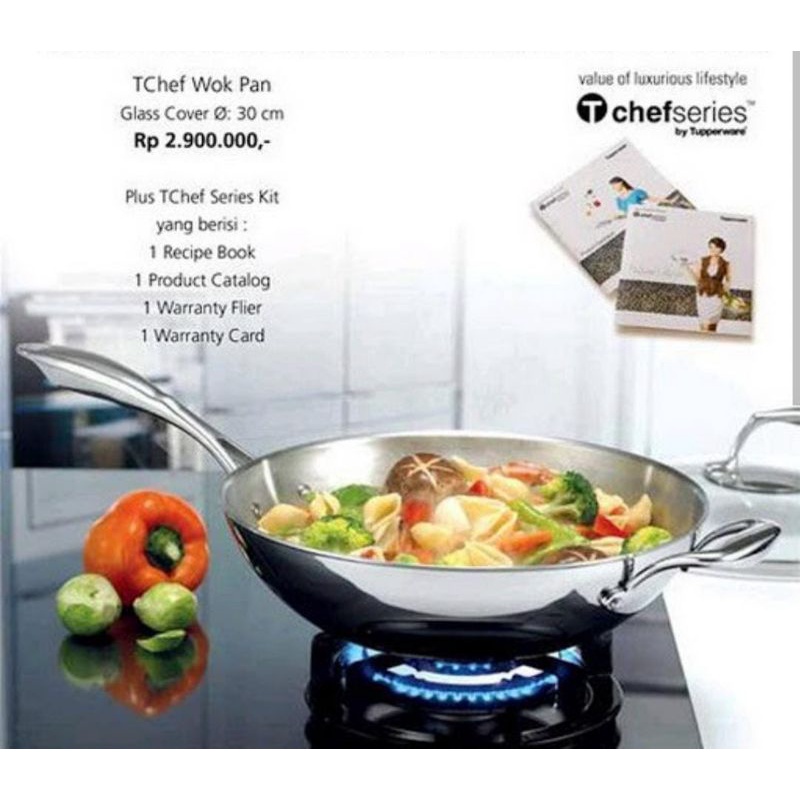 SALE.. Tchef wok pan Tupperware
