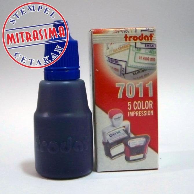 

(COD) Tinta Trodat 7011 warna Biru TERPERCAYA Kode 1438