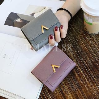 TMALL88-Dompet D43 Paragraf Pendek Dompet Wanita Import Real Pict