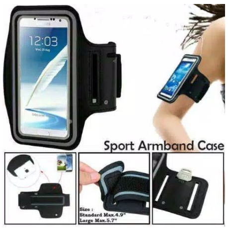 Sarung Hp di Lengan Untuk Running Jogging Lari Pagi Armbrand Case Handphone