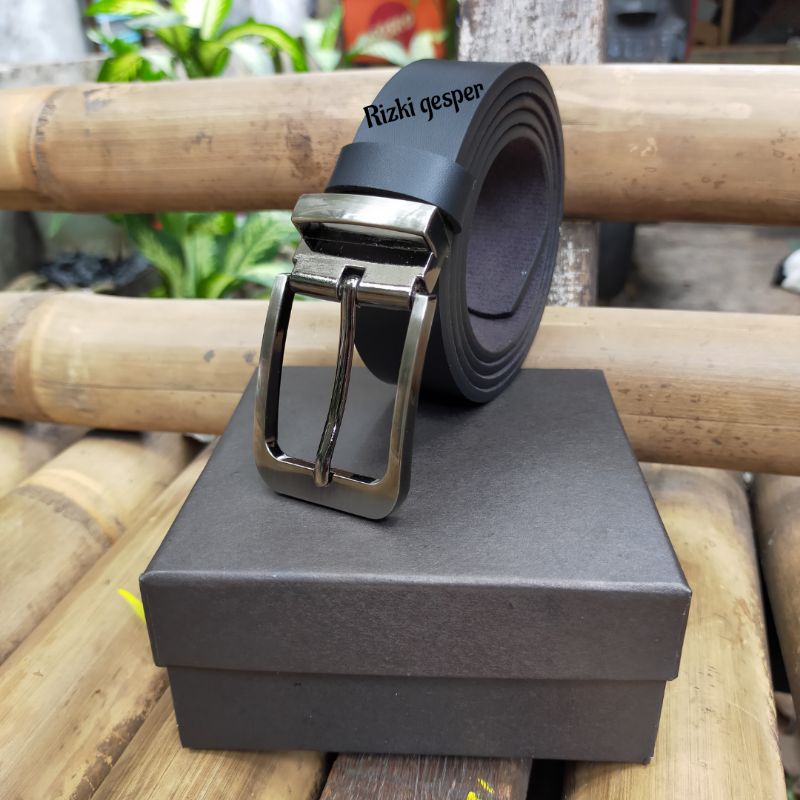 IKAT PINGGANG PRIA MODEL TUSUK GESPER JARUM TUSUK
