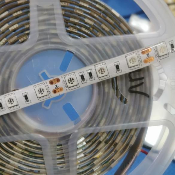 LED strip 12v UV (ultraviolet) per 50cm - 5050