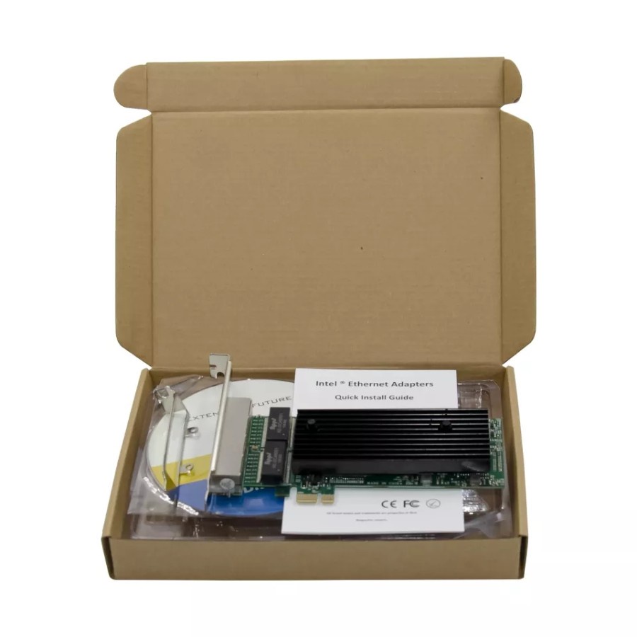 PCI-E Lan Card Intel Quad 82575 Intel 82576 4 Port Gigabit 1000M