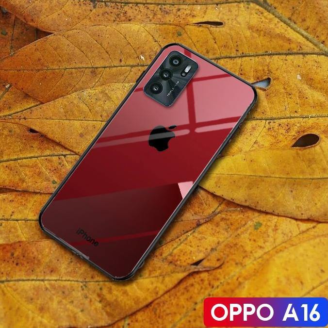 Murah Casing Hp Oppo A16 Apple Color - IC37- pelindung hp - case handphone - silikon hp