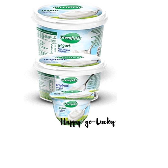 

PROMO HARI INI Greenfields Yogurt Yoghurt plain 1 kg 1kg !!